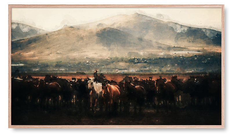 Band of Horses. Digital Artwork for the Frame TV by Samsung