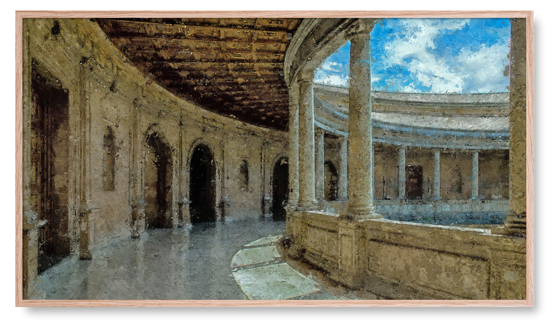 Roman Architecture. Digital Artwork for the Samsung Frame TV