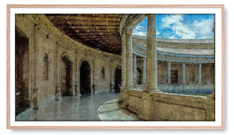 Roman Architecture. Digital Artwork for the Samsung Frame TV